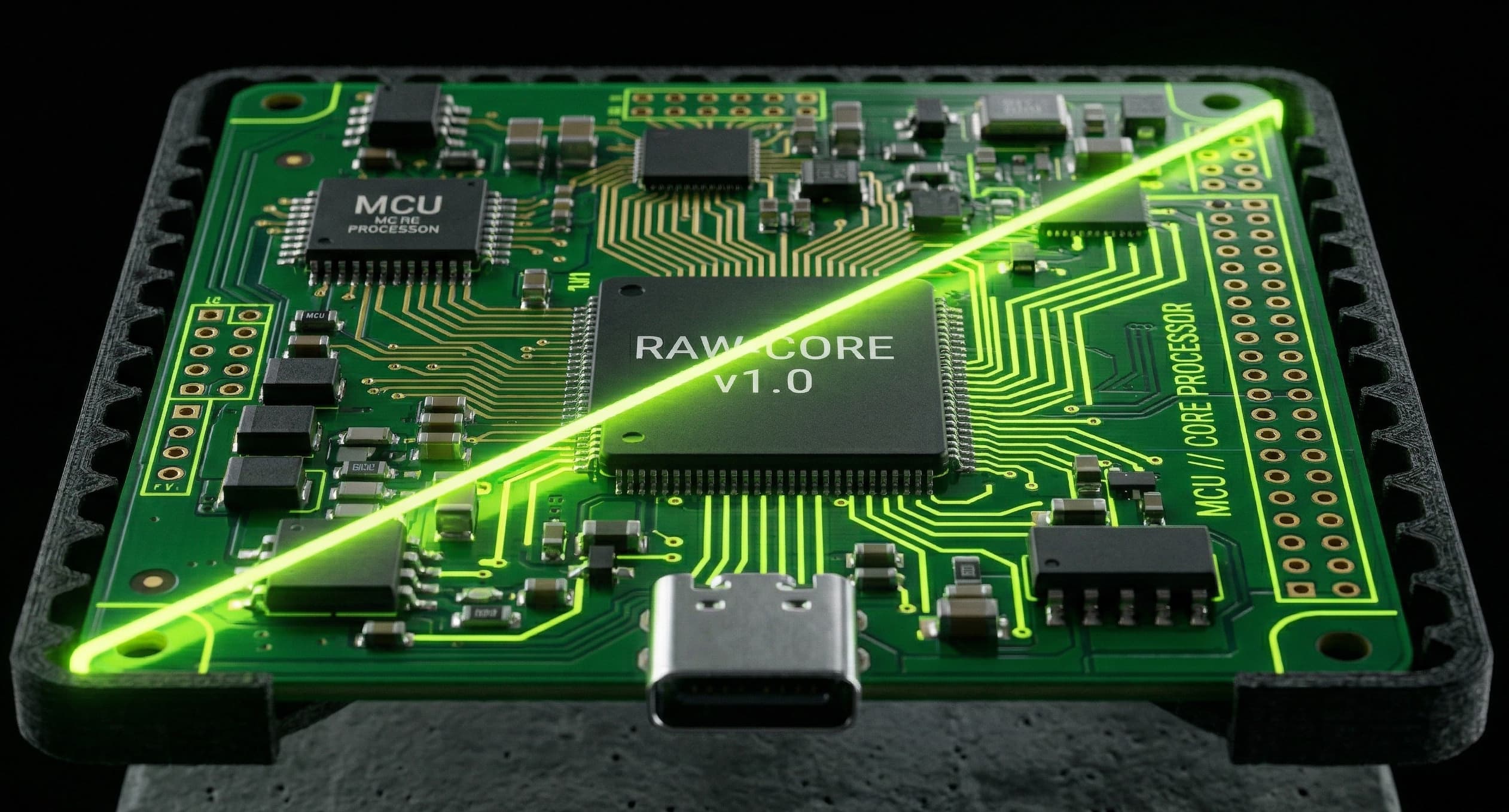 RAW-Core SoC chip macro